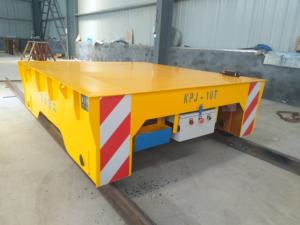 भारी भार रेल के लिए नई केबल फ्लैट कार इलेक्ट्रिक कार्ट रिमोट कंट्रोल ट्रॉली - Product Image 1