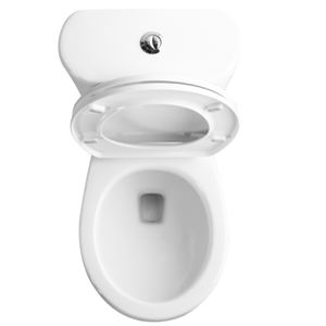 WC mécanique à <span class=keywords><strong>jet</strong></span> siphonique, deux pièces, économique, pour salle de bain, non électrique, avec cuvette allongée - Product Image 6