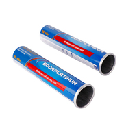Tube effervescent en aluminium vide avec bouchon déshydratant pour comprimés de compléments alimentaires