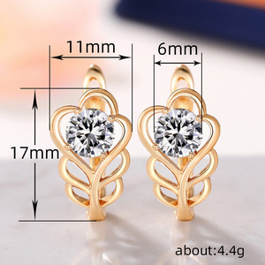 Floral Leaf <b>Ear</b> <b>Cuff</b> <b>Earrings</b> for Women Simple Daily Wear Fashion <b>Ear</b> Accessories - Product Image 5