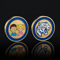 Pièce commémorative personnalisée LGC OEM ODM, pièce de défi Weber FOP Lodge 1, pièce souvenir en métal émaillé avec logo personnalisé