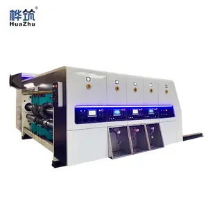 중국 제조업체 고속 자동 골판지 판지 상자 인쇄 다이 커팅 슬롯 머신