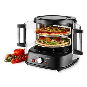 Offre Spéciale – <span class=keywords><strong>Four</strong></span> à Pizza Électrique Rond de 10 Pouces avec Plaque Profonde en Pierre Résistante à la <span class=keywords><strong>Chaleur</strong></span> – Modèle EPO-08R - Product Image 1