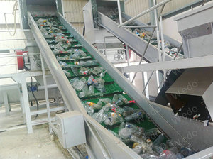 Fournisseur professionnel de ligne intégrée de tri, lavage, broyage et séchage de bouteilles en plastique PET pour l'économie d'eau et le recyclage - Product Image 5