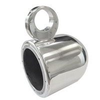 Enceinte de tour de wakeboard BS650, paire, 6,5 pouces, aluminium, style balle unique, boîtier vide, pod, marine, puissance sportive, UTV, ATV, RZR, CART