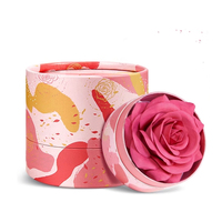 2026 Enchanted Beauty Fard à joues en poudre minérale de haute qualité aux pétales de rose, fini scintillant, résistant à l'eau, pour carnation claire, 6G, personnalisé