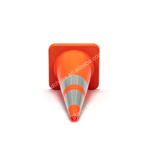 Cono de Seguridad Mini de Alta Calidad, Cono de <span class=keywords><strong>PVC</strong></span> con <span class=keywords><strong>Base</strong></span> Naranja Fluida de 700 mm - Product Image 6