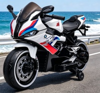 Nueva Motocicleta Eléctrica Grande para Niños de 2 a 13 Años, Modelo 2026, para Niños y Niñas, Funciona con Batería de 6V 12V, con Luces Atractivas