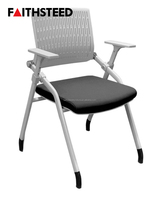 Chaise de formation empilable moderne avec tablette intégrée pour étudiants universitaires – Fabricant de mobilier scolaire en gros
