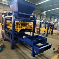 Machine à fabriquer des blocs emboîtables QT4-15 ZhongKe, machine de moulage de béton à haute efficacité PLC
