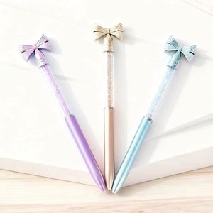 Multicolor Bowknot Metal Ballpoint <b>Pen</b> with logo Slim Signature <b>Pen</b> with Custom logo Gel <b>Pens</b> Suitable As Gifts for Students - Product Image 3