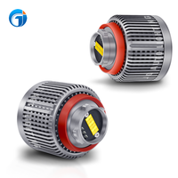 Feux antibrouillard à double couleur haute puissance 30w L1b, puces 7535, 6500K 3000K, LED automobile pour voitures japonaises