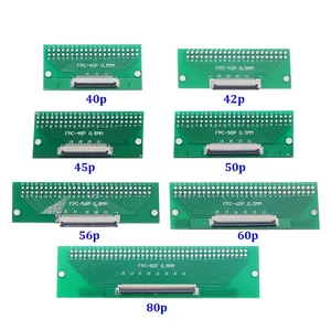 0.5mm Pitch Connector SMT to 2.54mm FPC FFC Flexible Cable Adapter Board4P/6P/8P/10P/12P/14P/15P/16P/18P/20P/22P/24P/26P/30P