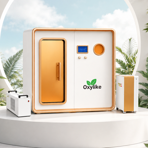 ห้องออกซิเจนความดันสูงแบบแข็งคุณภาพสูง Oxylike OLH-2-S5 1.5ATA สองที่นั่ง สำหรับใช้ในศูนย์ออกกำลังกายเพื่อฟื้นฟูร่างกายหลังเล่นกีฬา - Product Image 1