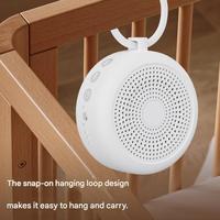 Machine à bruit blanc portable pour bébés – Dispositif sonore apaisant et haut-parleur pour masquer le bruit et favoriser le sommeil