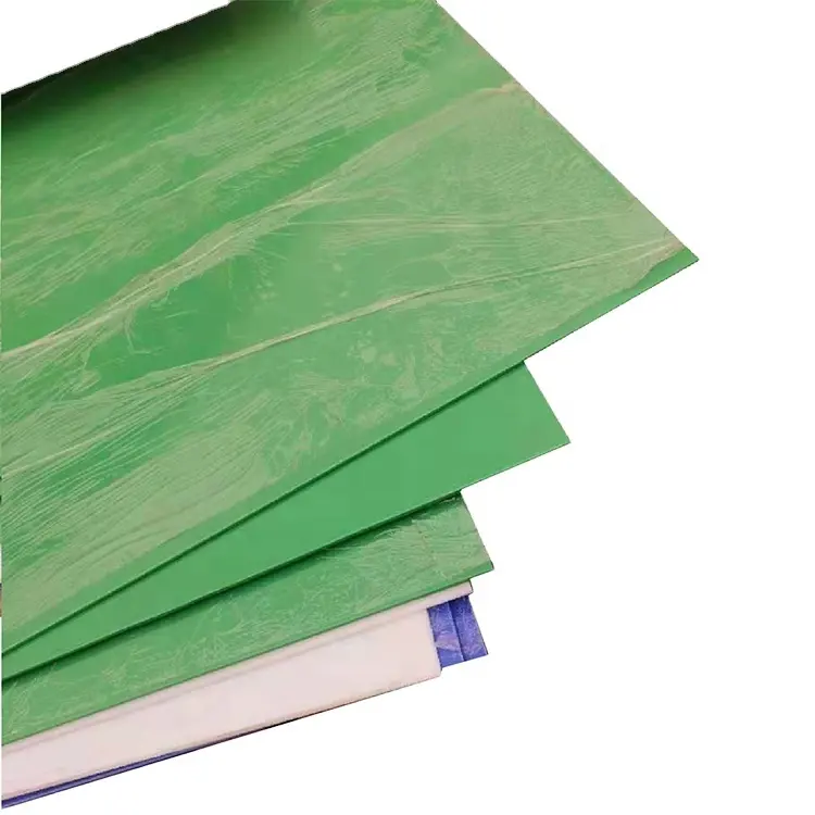 Di Colore verde UHMWPE Foglio Produttore e Gli Esportatori La Migliore Vendita PE1000 9.2 Milioni di Peso Molecolare UHMWPE Scheda in 2021