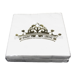 Serviettes en papier personnalisées imprimées à chaud avec motif rose, idéales pour le Nouvel An chinois et Noël – Collection 2019 à succès - Product Image 2