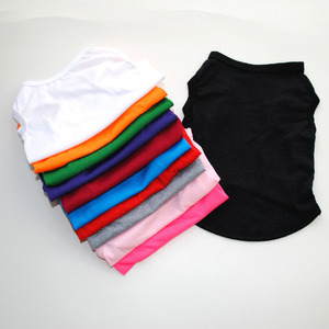 Ropa Promocional para Perros, Suave y Transpirable, Camisetas Lisas para Perros, Ropa para Mascotas al por Mayor, Ropa en Blanco para Mascotas - Product Image 2