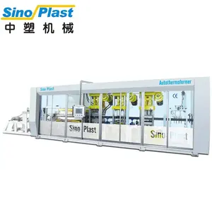 Sinoplast Plastic thermoforming machines for making disposable plastic plates foam lunch box take away food containers