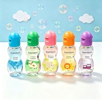 Coffret de Cologne pour Bébé Philippines, Parfum Lait, Fleurs et Fruits, Senteur Fraîche, Baleine Bleue, Éléphant Rose, Orange, Lion, Hibou Violet, 25ml