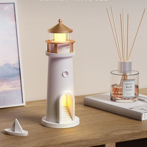 High-End Creative ABS <strong>Moonlight</strong> Lighthouse Projector Lamp Battery-Powered Night Light for Bedroom Bedside &amp; Desktop for <strong>Sleep</strong> - Product Image 2