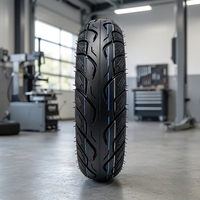 Ban Motor Skuter Tubeless 3.00-8 CY327 Pola V-Groove 6PR 8PR Pengganti Cocok untuk Moped Mini Bike 50cc-150cc
