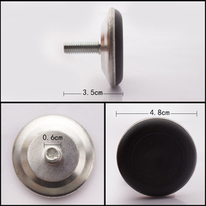 Patas ajustables Xinhengxin M8*20*50 de metal para soporte de muebles y gabinetes - Product Image 3
