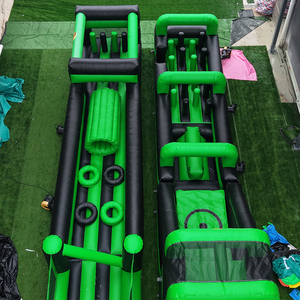 Circuito de Obstáculos Inflable de 72 Pies - Casa de Juegos Inflable para Patio Trasero con Tobogán, Escalada y Gateo para Niños y Adultos - Product Image 3
