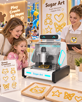 Imprimante à sucre intelligente AI pour dessiner des bonbons, machine interactive pour enfants, expérience DIY