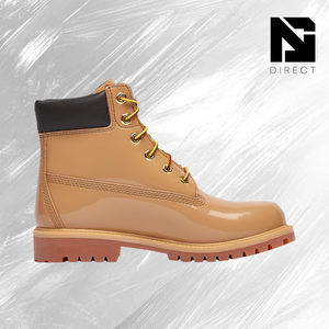 Botas Timberland Premium Impermeables de 6 Pulgadas para Niños, Color 'Trigo', Primavera-Otoño, Botas Casuales de Cuero Estilo Martin - Product Image 2