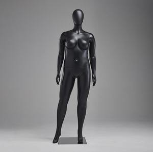 Mannequin femme grande taille or tête d'œuf multicolore électroplaqué brillant grande poitrine Mannequin femme - Product Image 5