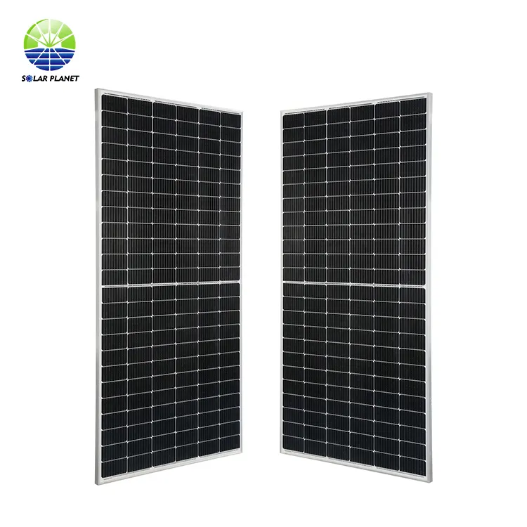 Pianeta solare Mono mezza cella N-tipo 435W 440W 450W pannelli solari convenienti per uso domestico
