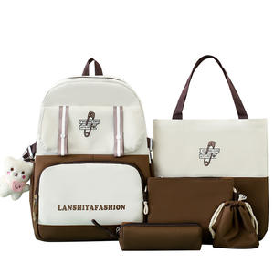 Mochila Escolar Unisex con Estampado Espacial de Dibujos Animados, Diseño Moderno y Resistente al Desgaste, Cierre de Cremallera con GPS, Poliéster Oxford - Product Image 1