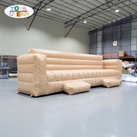 Grande chaise de trône de fête gonflable personnalisée canapé gonflable modèle gonflable publicitaire