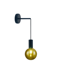 Lámpara de Pared Individual Moderna para Interiores, Estilo Cristal Artístico, Luces LED de Pared con Bola de Cristal Nórdica, Precio de Fábrica