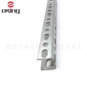Acier galvanisé inoxydable, <span class=keywords><strong>prix</strong></span> de gros, résistance à la corrosion, acier en forme de C Unistrut 41x21 pour la construction - Product Image 3