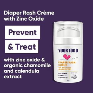 Crema per irritazioni da pannolino per neonati, contenente 10% di ossido di zinco, adatta per pelli sensibili, previene, lenisce e cura le irritazioni da pannolino (MOQ 1500 pezzi) - Product Image 4