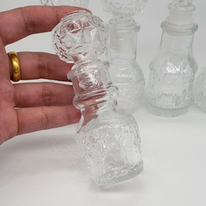 Mini bouteilles de vin en verre avec bouchon de boule en verre, whisky, alcool, spiritueux, bouteilles de vin, vente en gros - Product Image 1