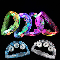 Cloche lumineuse LED pour concert, accessoire musical lumineux personnalisé pour adulte, en ABS, pour fête