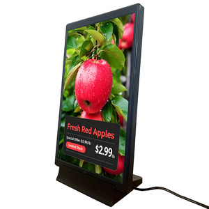 10.1 Inch Vertical <b>Standing</b> Advertising Display Electronic Shelf Label Cloud Managed Video & Price Display For Retail Store - Product Image 1