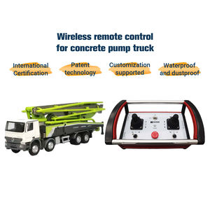 Control Remoto Inalámbrico para Excavadora, Personalizado de Fábrica, 2 Palancas Cruzadas, 4 Funciones, Fibra de Alta Calidad PA66, 315-868MHz, IP65 - Product Image 6