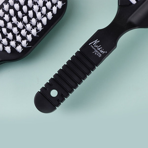 Brosse de nettoyage des ongles, poils en nylon, plastique noir, pour le soin des ongles et l'usage quotidien - Product Image 4