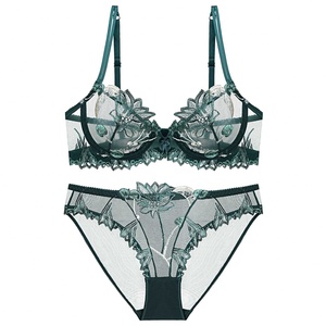 Vente de gros Soutien-gorge culotte Soutien-gorge avec dentelle Dames Soutien-gorge et <span class=keywords><strong>pantalon</strong></span> - Product Image 5