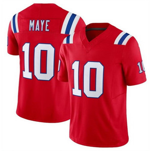 Jersey Sepak Bola Pria New England 2026 10 Drake Maye 12 Tom Brady 8 Stefon Diggs Jersey Tim Sepak Bola Amerika Jahitan - Product Image 4