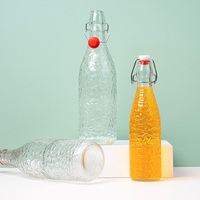 Bouteilles en verre Kombucha Limoncello Bbottles Fermentation Swing Top Bouteilles en verre pour le jus