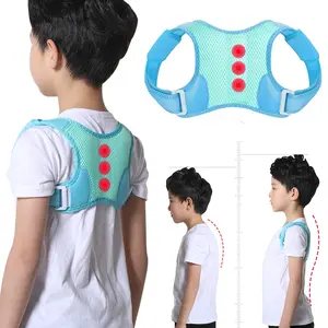 Grosir adjustable postur tubuh yang benar anak-anak-JLK Sabuk Pendukung Punggung Anak, Pengoreksi Postur Punggung Dapat Disesuaikan untuk Anak-anak