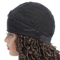 Perruque tressée en gros UMS, cheveux synthétiques, dentelle frontale, unisexe, tresses au crochet de printemps, double trame, cheveux synthétiques
