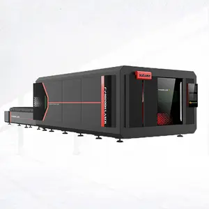 SUDA CNC machines de découpe laser à fibre de tôle laser Raycus Max avec tête de découpe à mise au point automatique