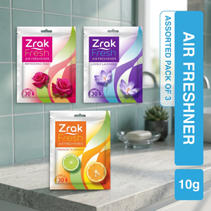 Zrak Fresh Air Wardrobe Désodorisant Liquide pour Voiture Écologique Parfum Rose 30%-50% Ingrédient Actif Élimine les Odeurs Dure 30 Jours - Product Image 3