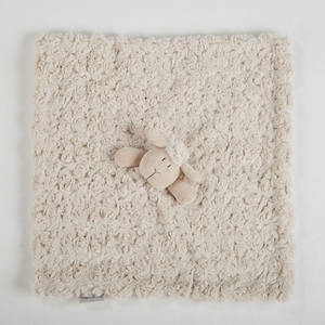 OEM ODM FARCITO peluche <span class=keywords><strong>agnello</strong></span> doudou consolatore coperta coperta di peluche <span class=keywords><strong>agnello</strong></span> morbido agneau doux en peluche cordero de peluche suave - Product Image 2